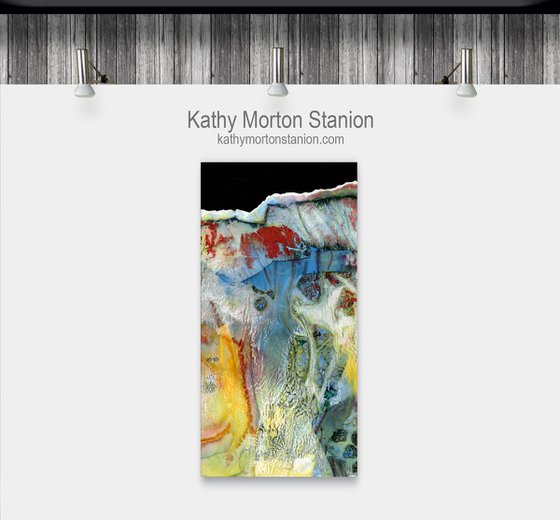 A Journey 2  - Abstract Painting  by Kathy Morton Stanion