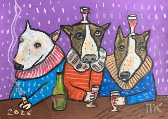 Drinking dogs #8