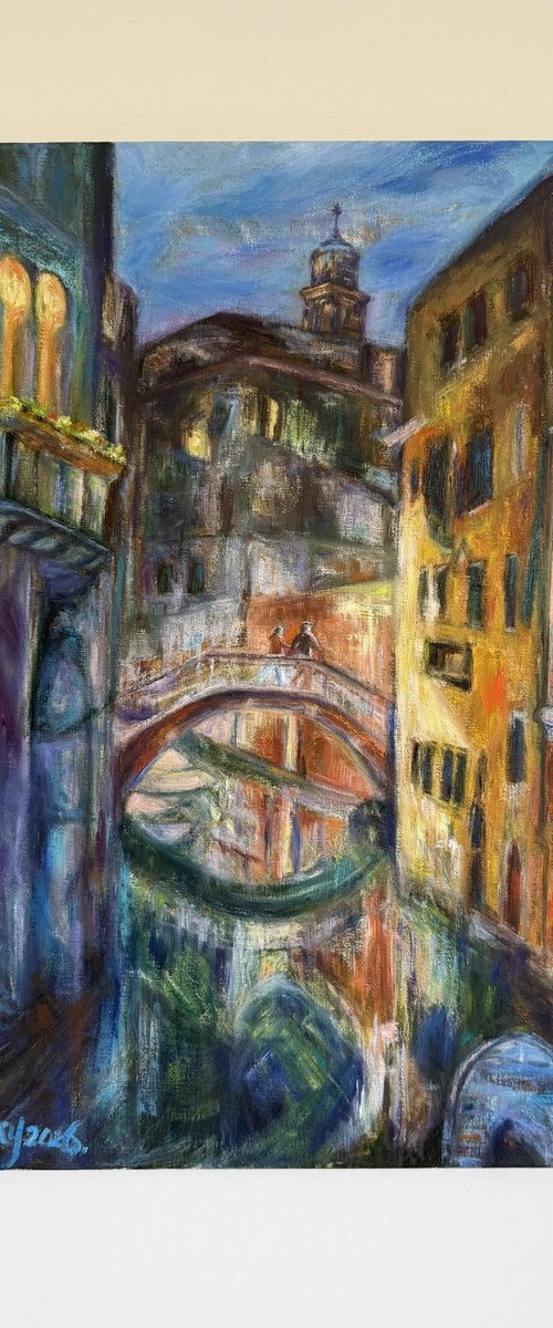 A Spilled Venetian Palette by Tiffany Chwu