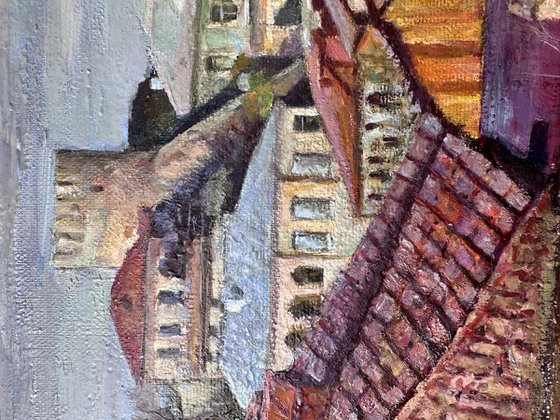 Sighnaghi, View over Alazani Valley