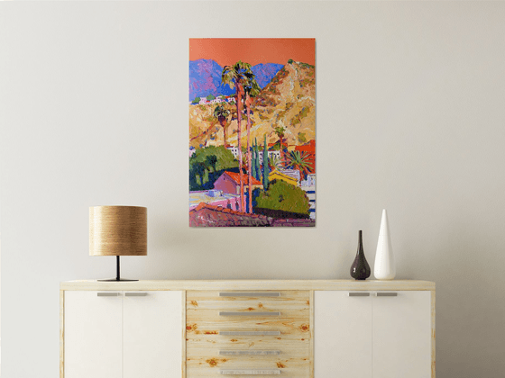 Landscape with Two Palms, Hollywood