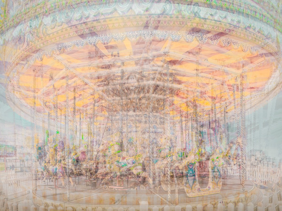 On The Merry Go Round VII by Adam Regan