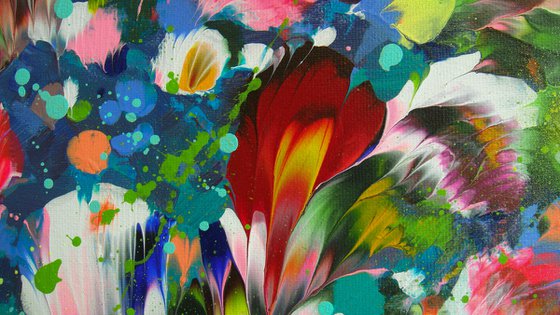 Floral Painting "The Arrival of Spring"