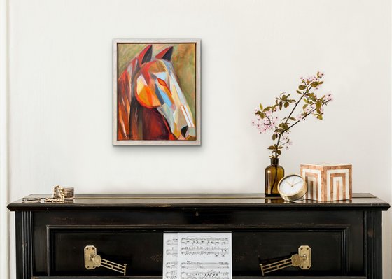 The Soul of a Horse in Geometric Abstraction