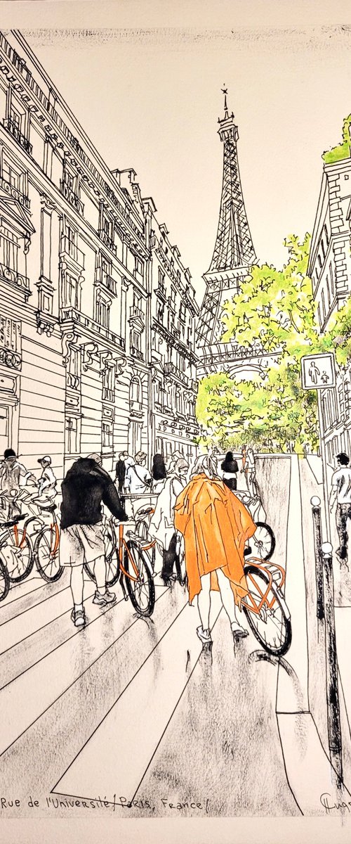 228 Rue de l'Université by Natalia Sidorina