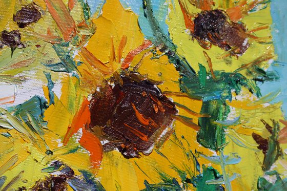 " Sunflowers "