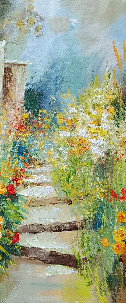 The Garden Beckons by Hrach Baghdasaryan