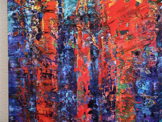 60x80cm | 23.5x31.5″ Original abstract painting Canvas oil artwork Modern art