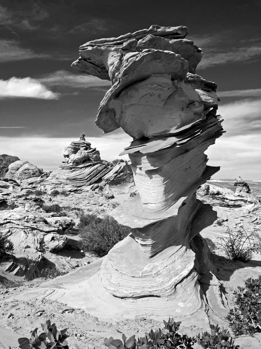 Dali Rock in the Coyote Buttes by Alex Cassels
