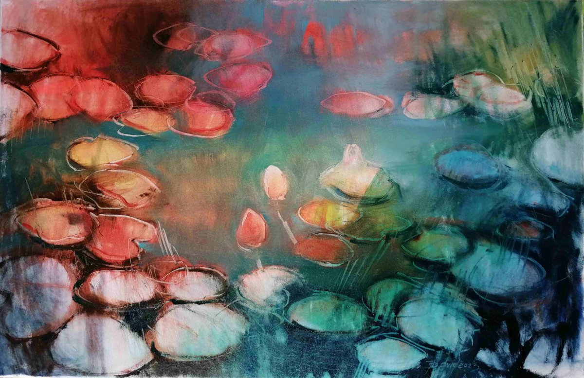 Water lilies by Olga David