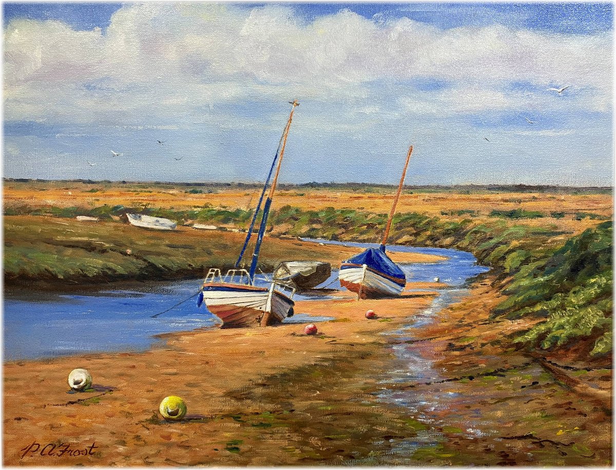 Norfolk Boats by Peter Frost