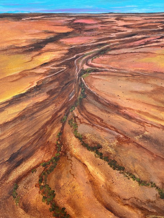 Drawn to the horizon