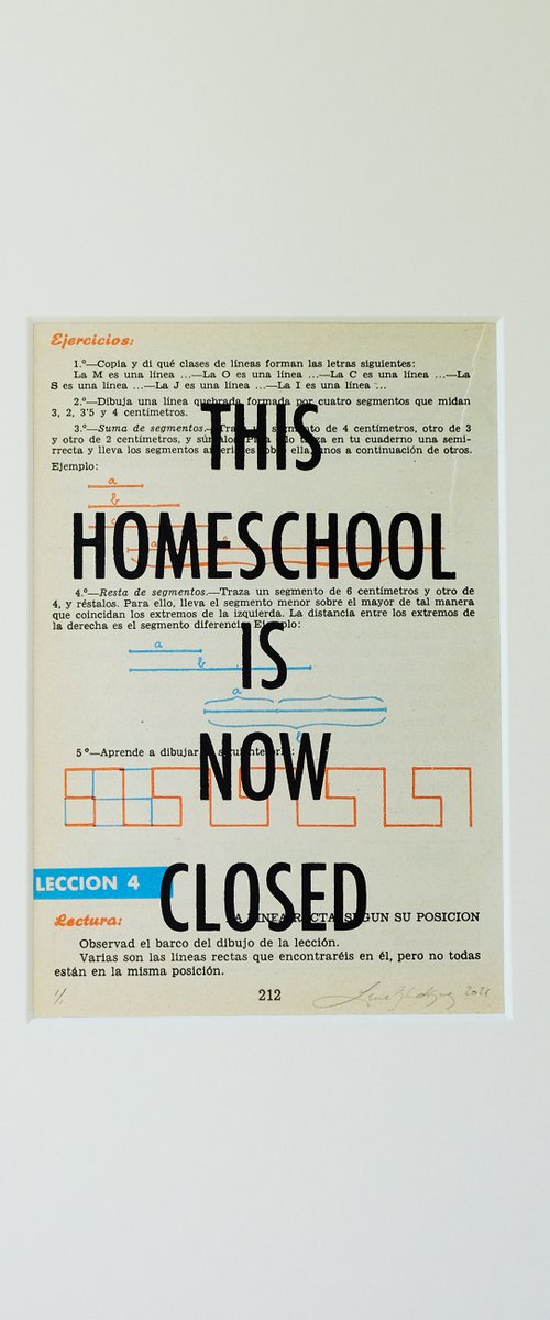 This homeschool is now closed by Lene Bladbjerg