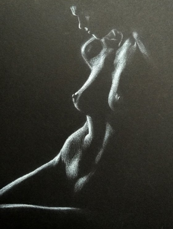 Nude noir #256 (21X29)cm