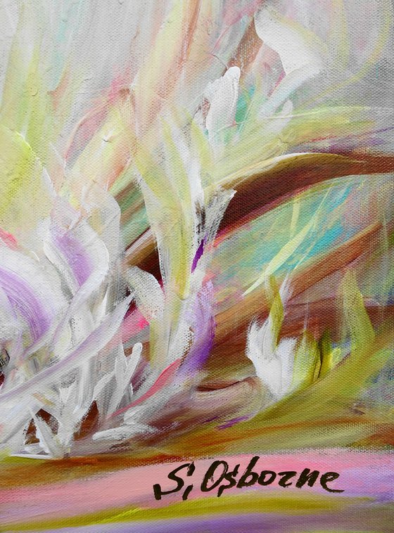 Floral Abstract Art