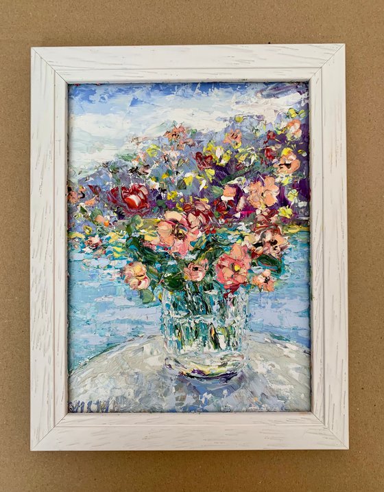 Summer flowers bouquet