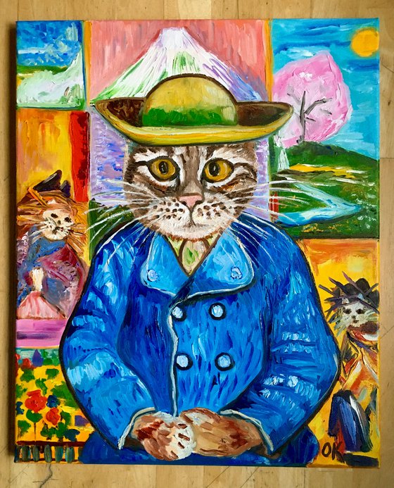 Troy The Cat Daddy Tangi Inspired by Vincent Van Gogh