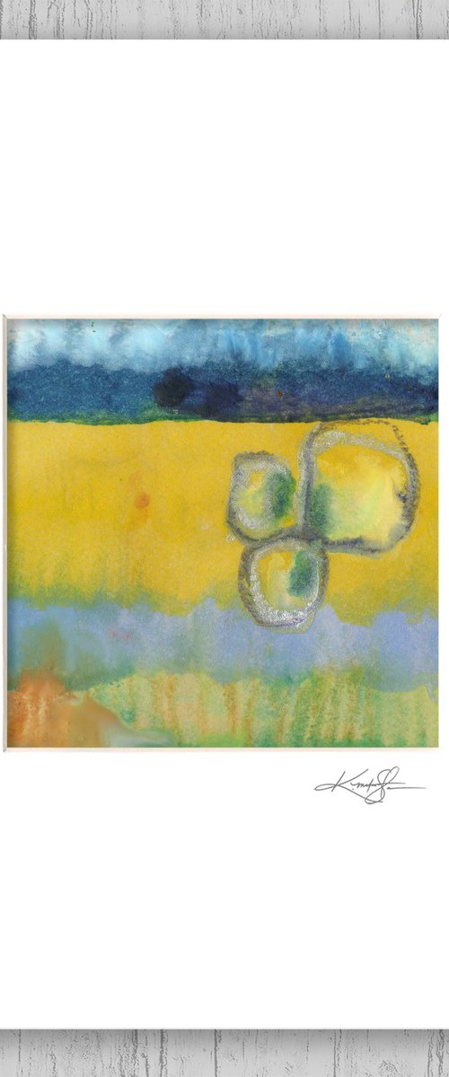 Encaustic Abstract 87 by Kathy Morton Stanion