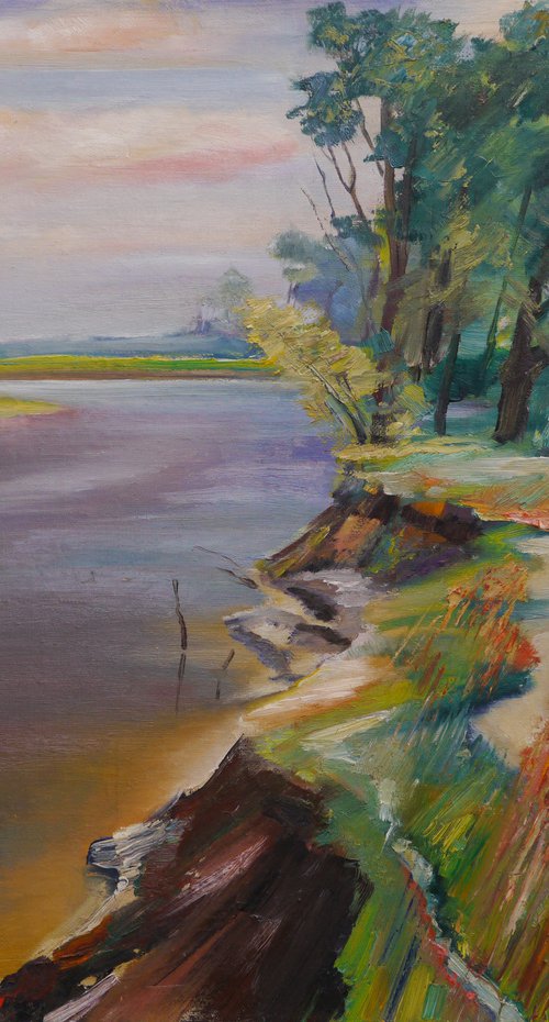 The course of the Desna River by Vyacheslav Onyshchenko