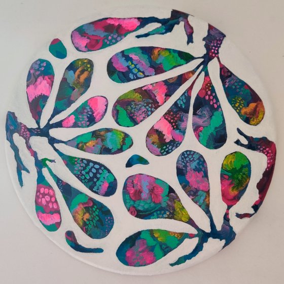 Bright Plumeria Leaves