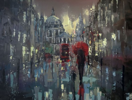 'Rainy Night in St.Paul's'