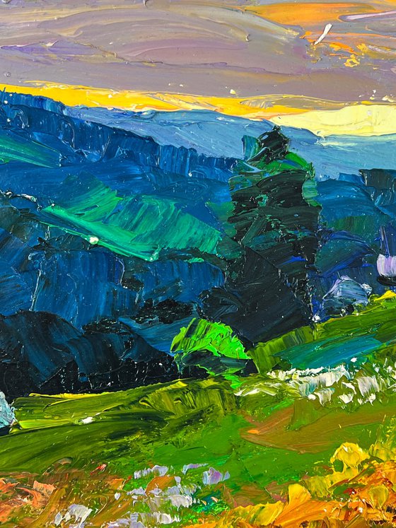 August Days in the Mountains