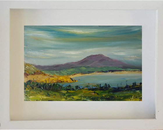 Summer bay - a  landscape and seascape painting