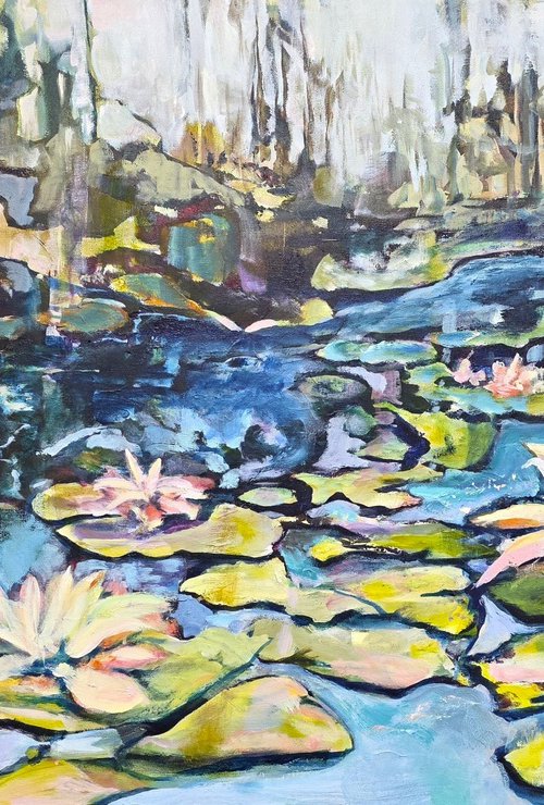 Lilies in Bloom by Arden Rose