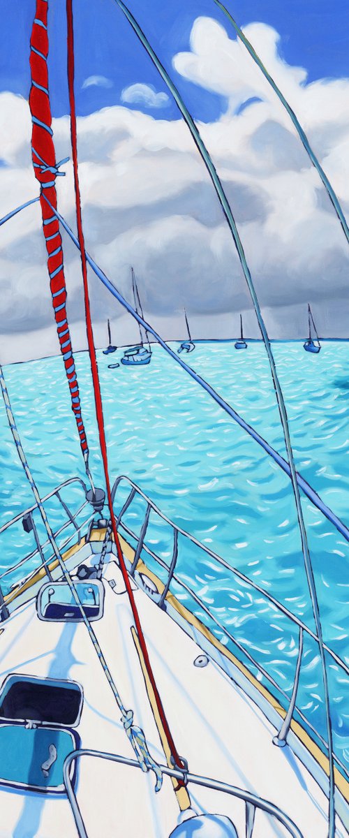 Stormy Skies Over the Tobago Cays by Grant Pecoff