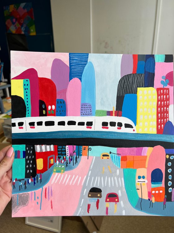 Bold Colorful Streets
