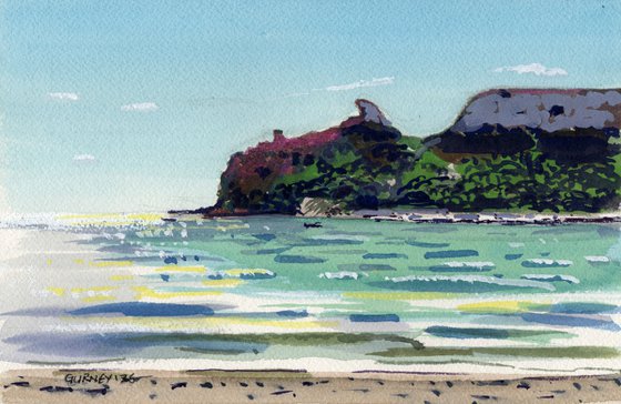 Seascape sillouette