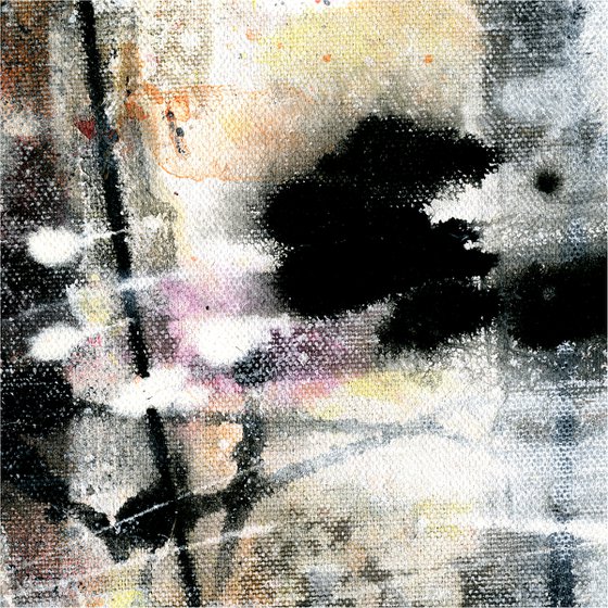 Urban Street 25 - XXL Abstract Painting by Kathy Morton Stanion