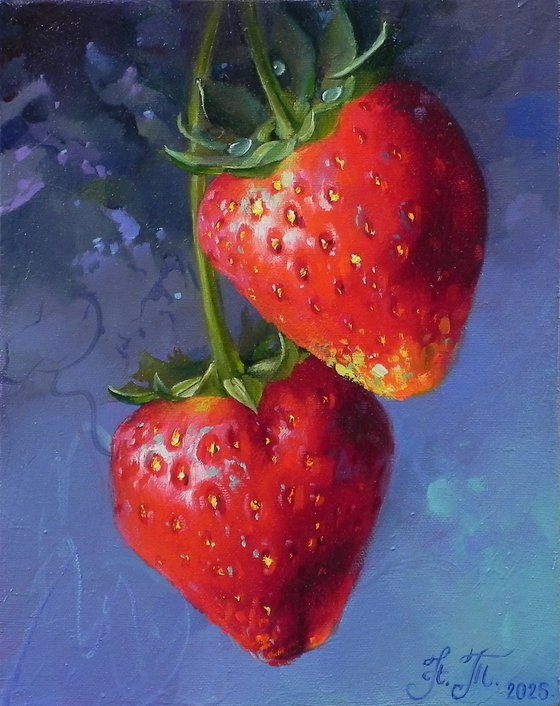 “Fruit Duo” (Diptych)