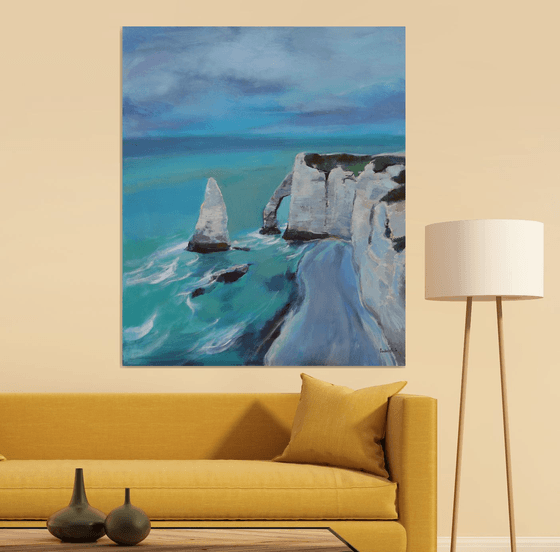 The Cliffs of Étretat