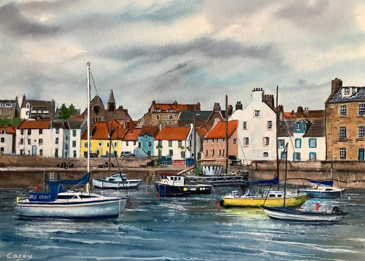 St Monans Scotland by Darren Carey