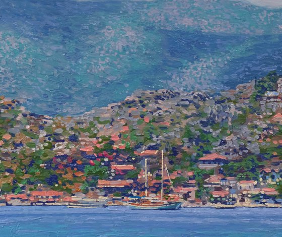 The Simena harbor