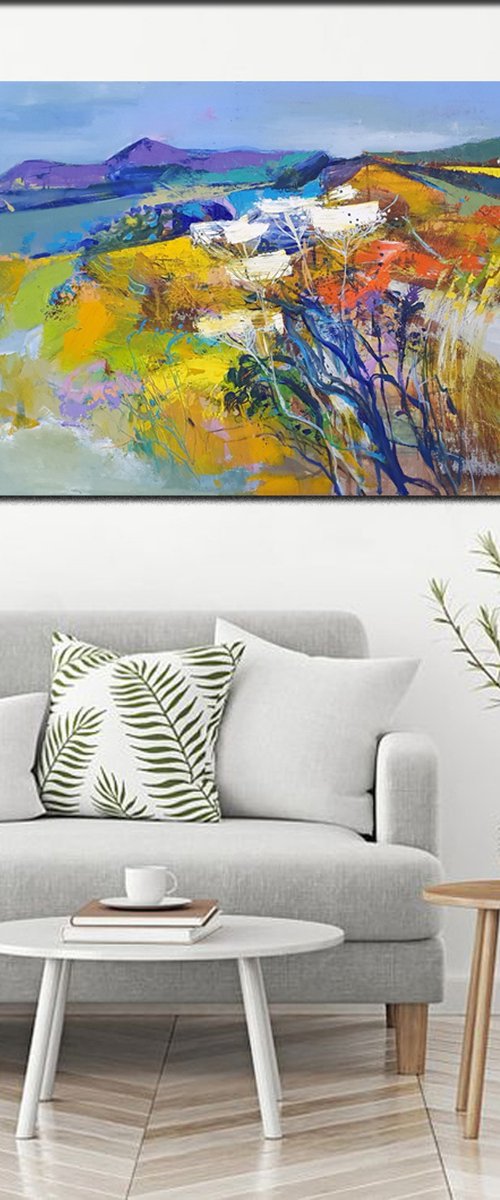 Summer flowers by Victoria Cozmolici