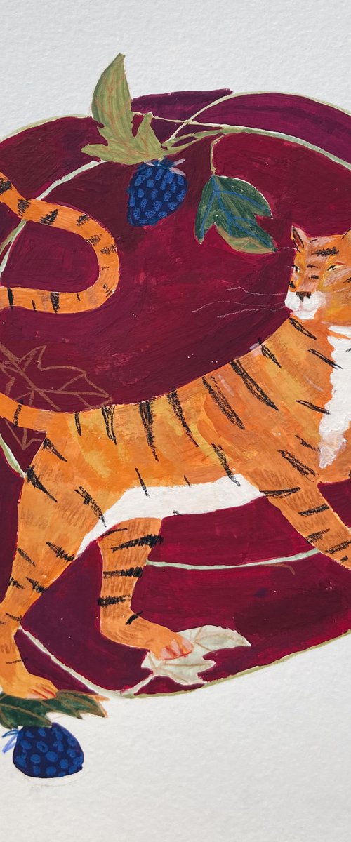 Tiger by Anastasia Mazur-Skrobova