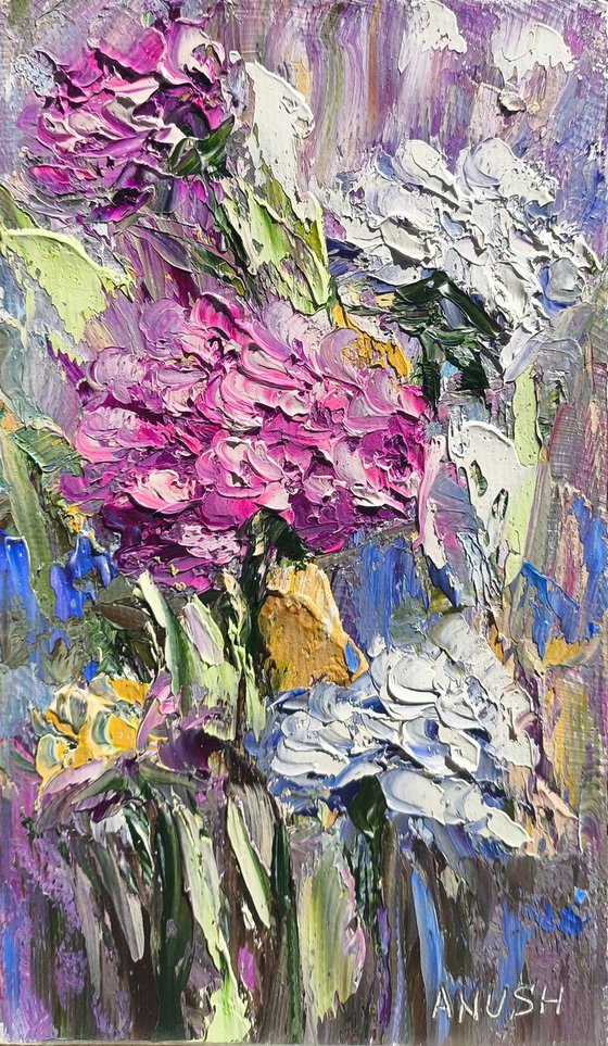 A Bouquet in Purple