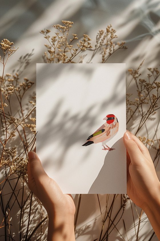 A GOLDFINCH BIRD