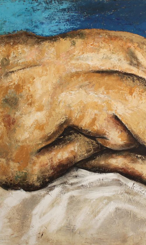 Sleeping woman by Vincenzo Stanislao