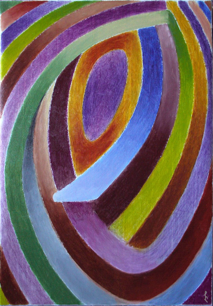 Composition 10 By Lia Chechelashvili, 19 X 26, Artwork For Sale On Artfinder