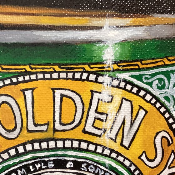 Golden syrup. still life