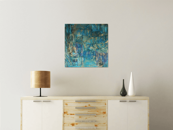 Aztec In Turquoise and Gold