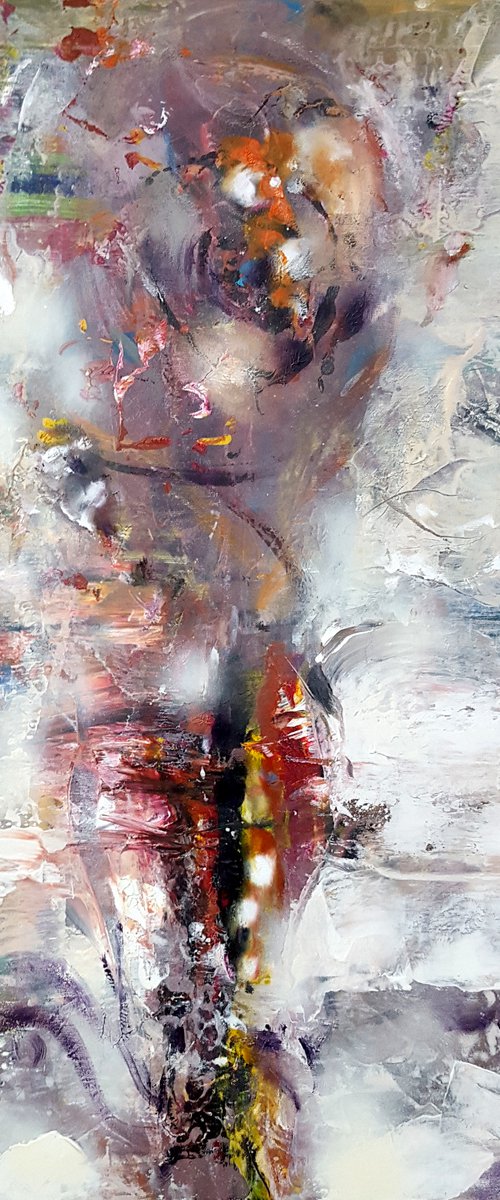 Diaphane ghostly light abstract still life by master O KLOSKA by Kloska Ovidiu