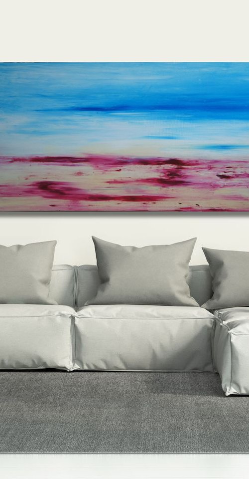 LIMITED TIME 20% OFF Summer Breeze I (70 x 140 cm) XXL (28 x 56 inches) by Ansgar Dressler