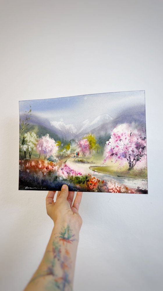 Spring Sonata (Diptych)