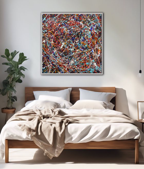 Kinetic Flow (Framed)