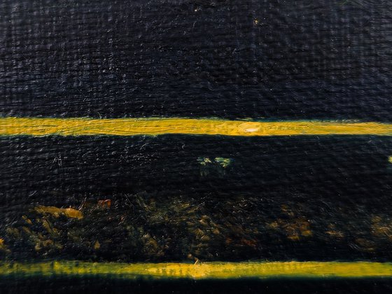 Asphalt at the Warsaw Ursus Północny Station