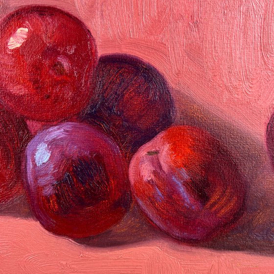 Still Life with plums